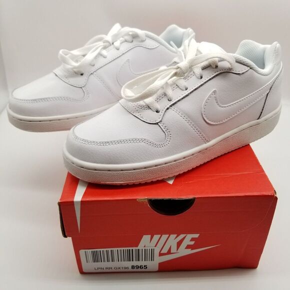 Nike Womens Ebernon Low White Sz 6 AQ1779 100 Fashion Shoes